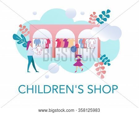 Prospective Mother And Little Preschool Girl With Balloons In Childrens Shop. Pregnant Woman Picking