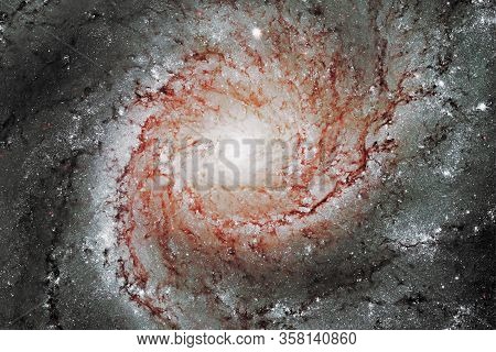 Pinwheel Galaxy Messier 101, M101 In The Constellation Ursa Major
Elements Of This Image Are Furnish