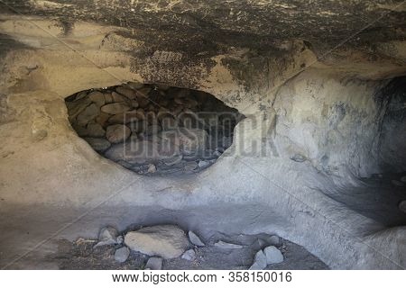 View Of The Domus De Janas Sa Domu De Su Orcu