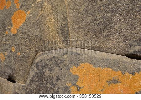 Inca Stonecraft In The Ruins Of Ollantaytambo In The Sacred Valley Near Cusco, Peru