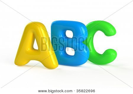 A, B, C Letras