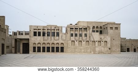 Landmark House Of Sheikh Saeed Al Maktoum In Dubai, Uae. Clear Day 14 March 2020