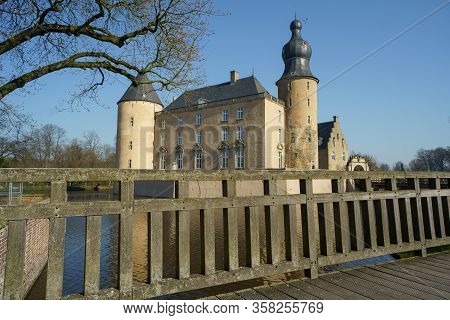 the Castle of gemen in the german muensterland