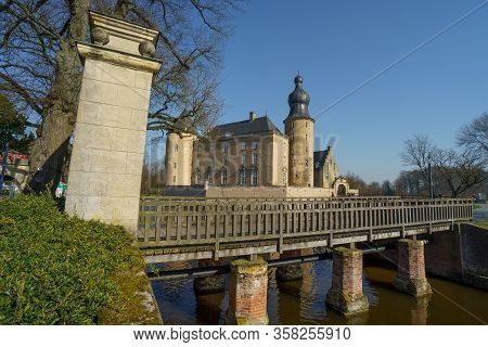 the Castle of gemen in the german muensterland