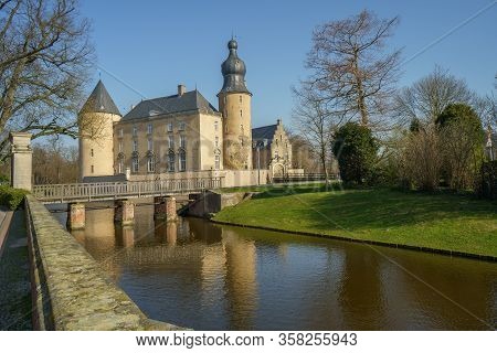 the Castle of gemen in the german muensterland