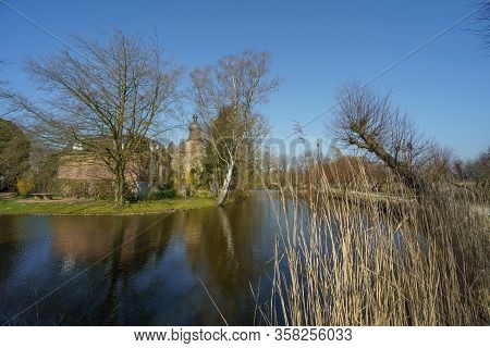 the Castle of gemen in the german muensterland