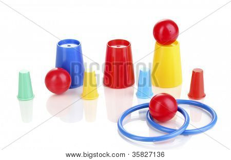 Tryllekunstner sæt isolerede hvid