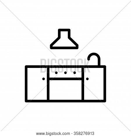 Kitchen Icon Flat Vector Template Design Trendy