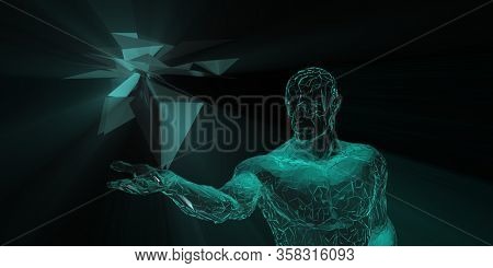 Unlocking Healthcare Secrets and Medical Science Research Development 3D Render