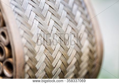 A Bamboo Waves Pattern For Texture Background