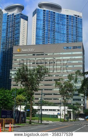 Taguig, Ph - Oct. 1: Sun Life Centre Facade On October 1, 2016 In Bonifacio Global City, Taguig City