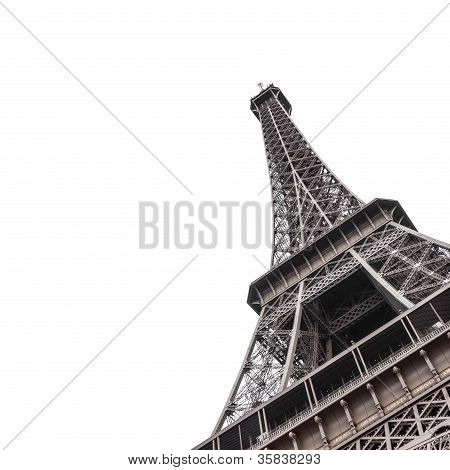 Eiffelturm von unten