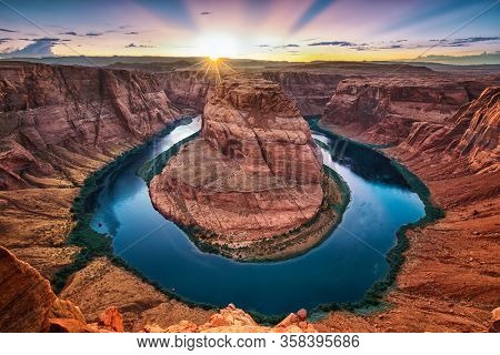 Horseshoe Bend near Page, Arizona USA