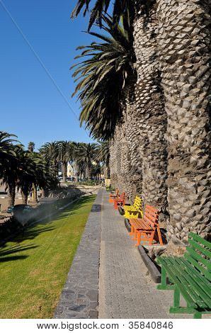 Via scena a Swakopmund, Namibia