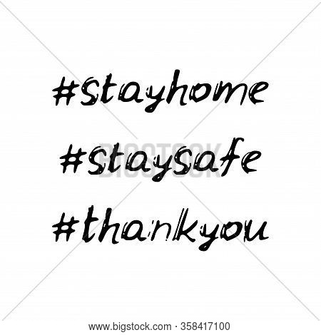Stay Safe Stay Home Vector Photo Free Trial Bigstock