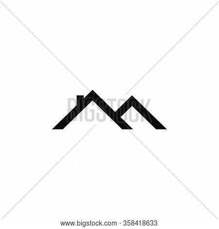 Vector Icon House Graphic Design Template Illustration