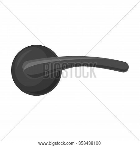 Doorknob Vector Icon.cartoon Vector Icon Isolated On White Background Doorknob.