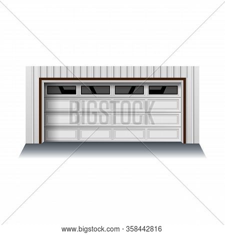 Garage Door Vector Vector &amp; Photo (Free Trial) | Bigstock