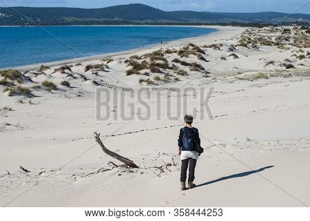 View Of The White Dunes Of Arenas Beach, Teulada
