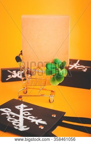Concept Template For Green Friday In Defense Of The Planet, Strike Against Black Friday And The Day 