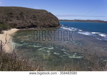 A Trail Touching Three Bays Close To La Roche Percee