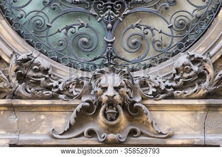 Elements Of Architectural Decorations Of Buildings, Sculptures And Statues, Public Places In Lviv, U