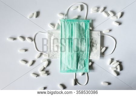 Covid-19 Medical Disposable Face Mask The New Coronavirus Pneumonia Received The Official Name From 