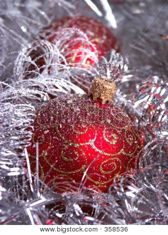 Palla di Natale rosso