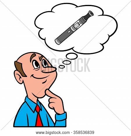 Thinking About Vaping Vector Photo Free Trial Bigstock