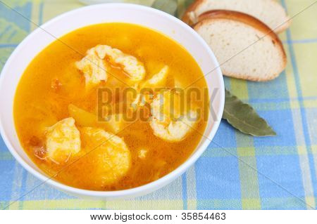 Suppe mit KnÃ¶del