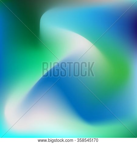 Trendy Minimalistic Fluid Blurred Gradient Background. Modern Backdrop For Poster, Brochure, Adverti