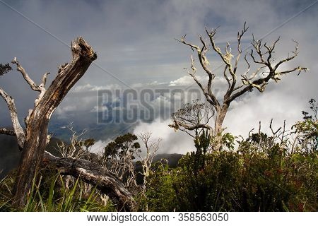 View From Ascent To Mount Kinabalu - Borneo, Malysia