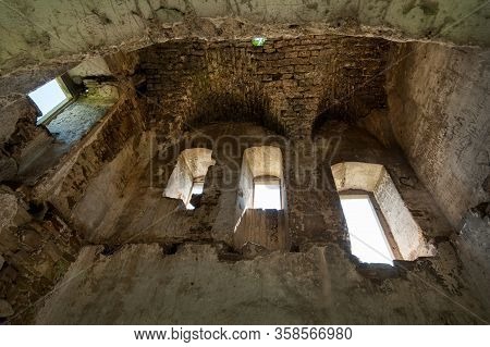 Ukraine, Podgora Village, Ternopil Region, Terebovlya District. Pidhiryan Monastery. View Of The Mon
