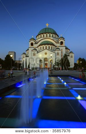 St Sava-Tempel in Belgrad, Serbien