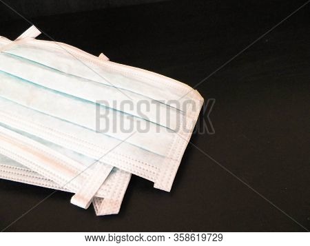 Antibacterial Protective Mask. Coronavirus Protection.hygiene Is Very Important To Avoid Infection O