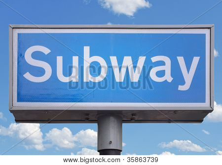 Segno della metropolitana