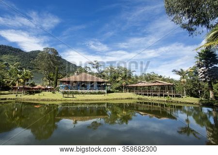 La Ceja, Antioquia / Colombia. Colonial House. Colombian Traditional Architecture