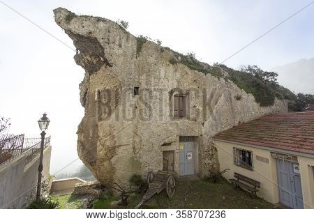 The House In The Rock At Sedini, Sardinia