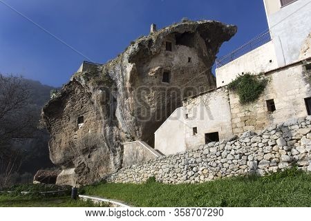 The House In The Rock At Sedini, Sardinia
