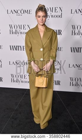 LOS ANGELES - FEB 06:  Sarah Jones {Object} arrives for Vanity Fair Lancome Women in Hollywood Party on February 06, 2020 in West Hollywood, CA                