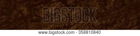 Abstract Dark Brown Grunge Background For Design.