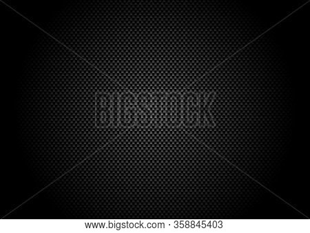 Carbon Fiber Vertical Texture Vector Background. Vector Illustration