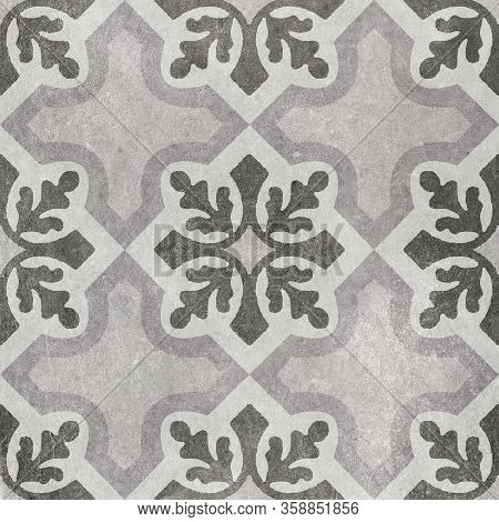 Flower Shape Pattern Stone Mosaic Floor And Wall Decor Tile.