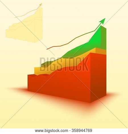 Diagram With Areas Icon. Detailed Set Of Charts Diagramms Icons. Premium Quality Graphic Design Sign