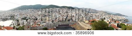Panorama von kavala