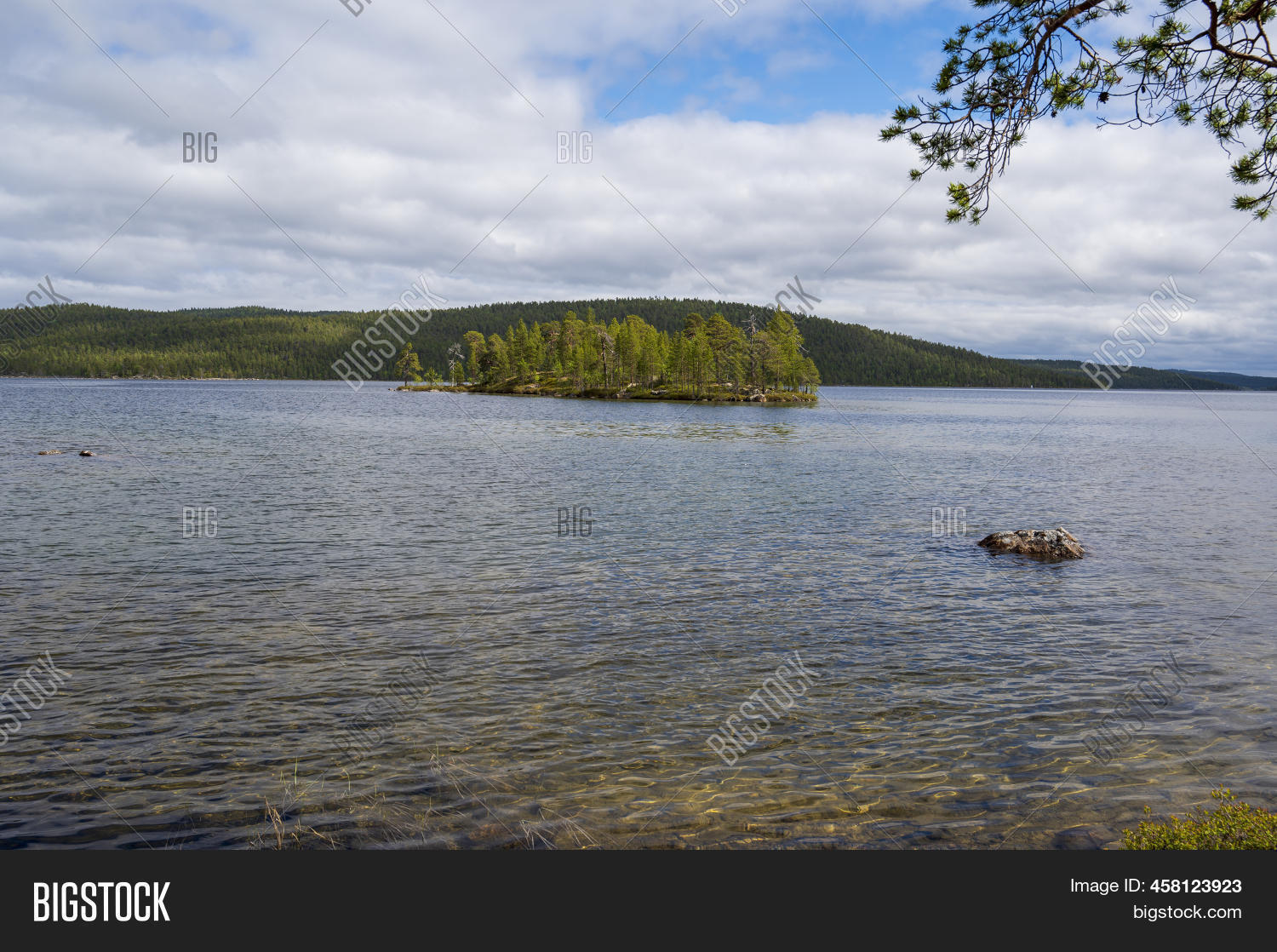 Large Lake Clear Water Image & Photo (Free Trial) Bigstock