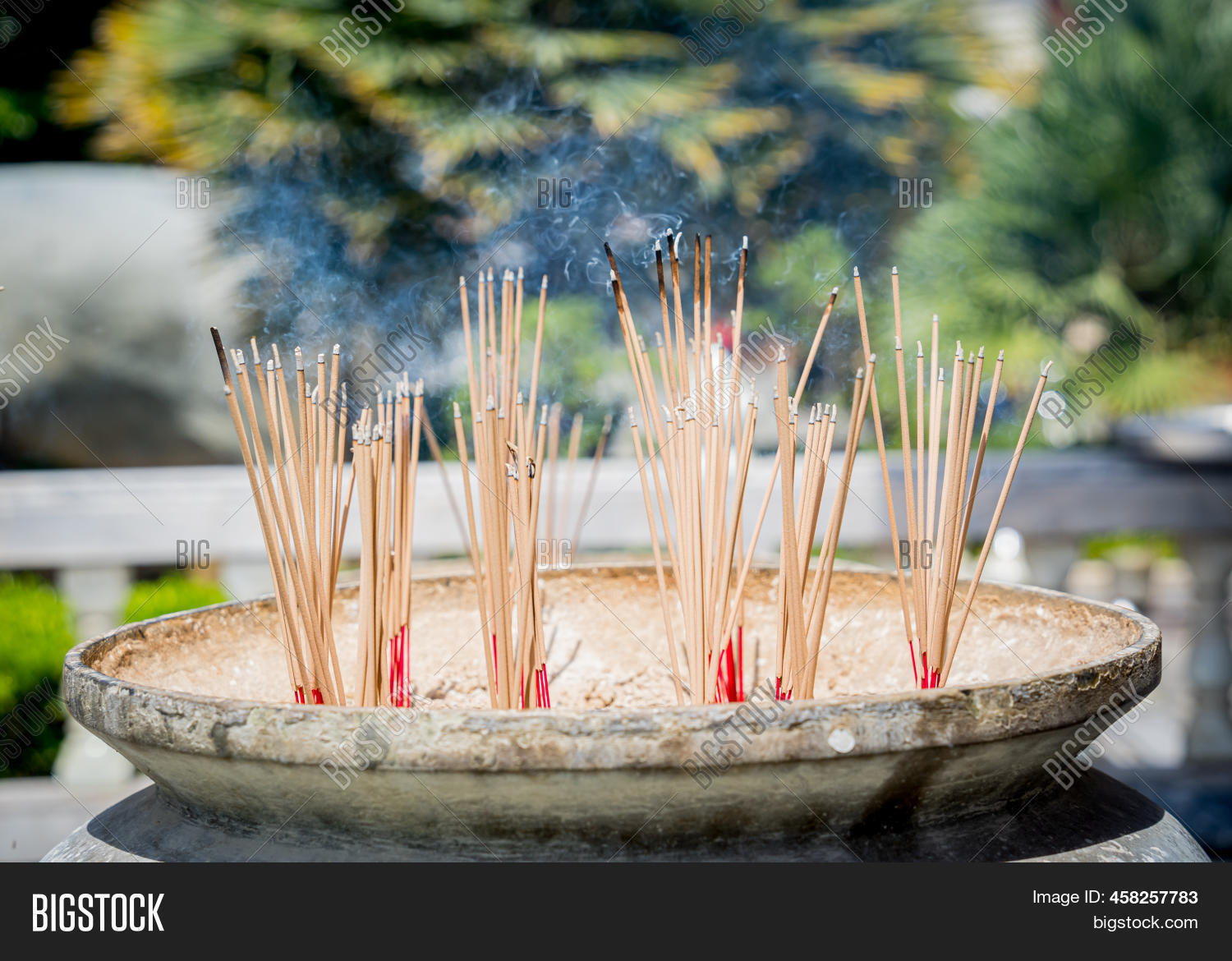 Ritual Burning Incense Image & Photo (Free Trial) Bigstock