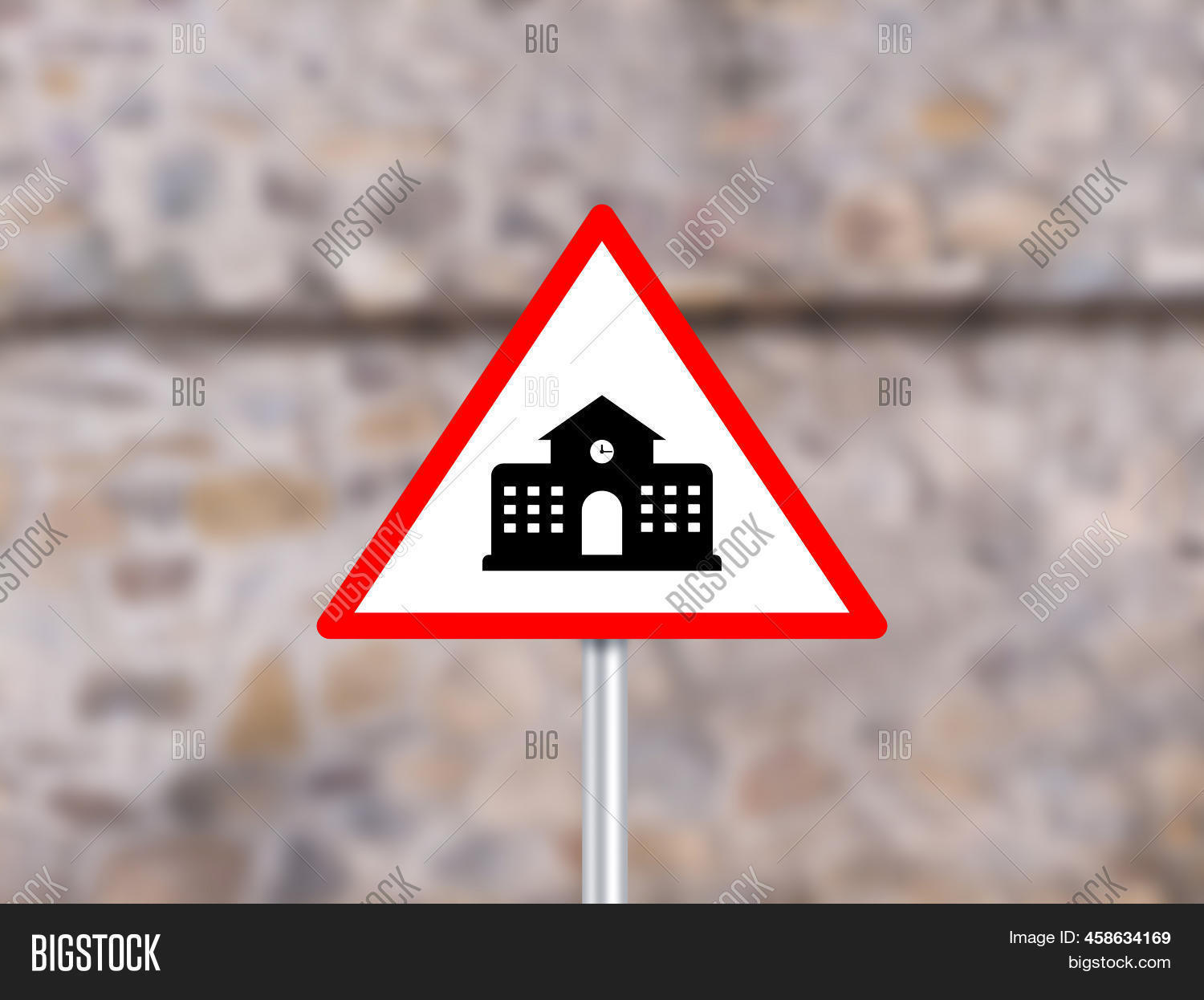 School Sign Board On Image & Photo (Free Trial) Bigstock