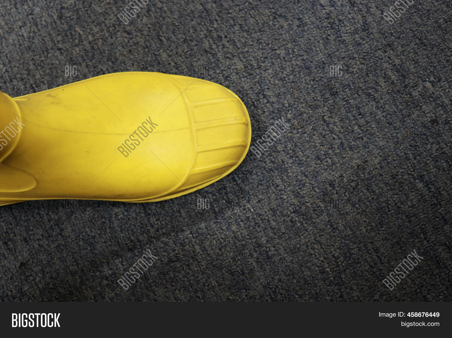 Yellow Rubber Boots Image & Photo (Free Trial) Bigstock