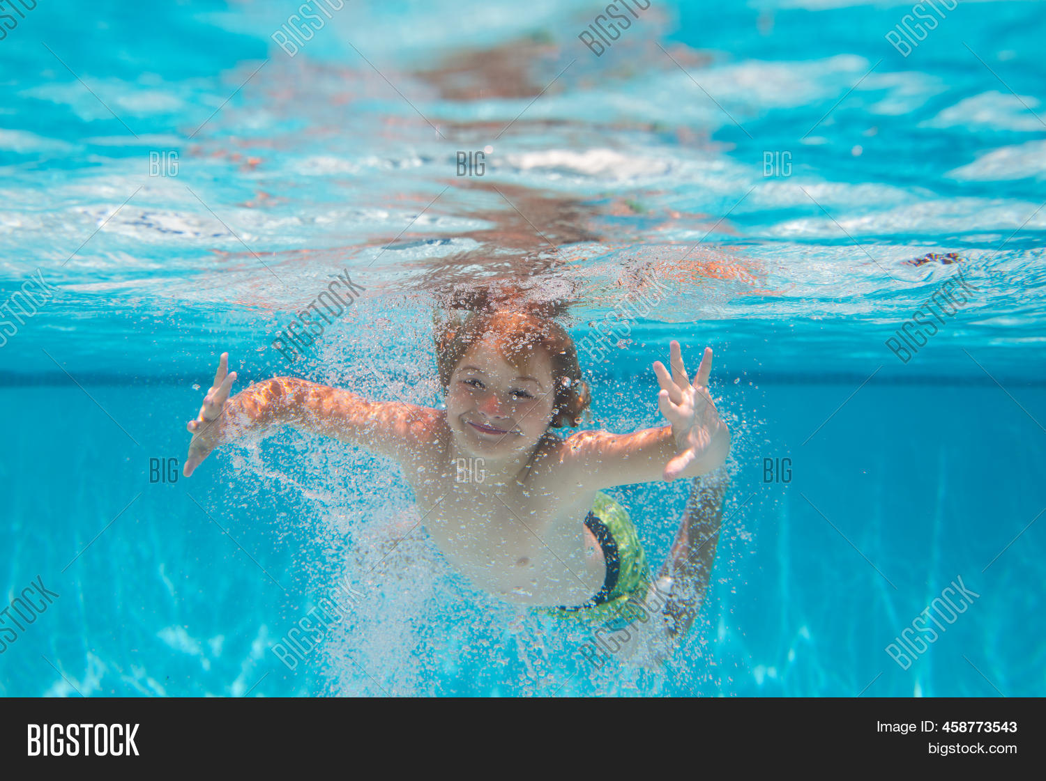 Underwater Child Image & Photo (Free Trial) Bigstock